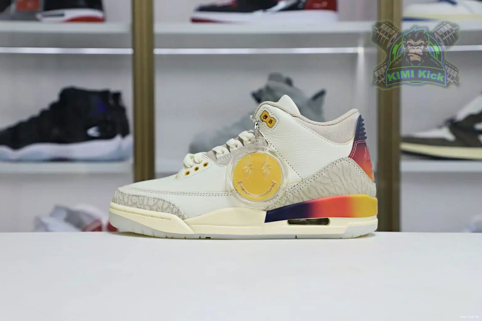 Kimikick Jordan3 x JBalvin Air Jordan 0718